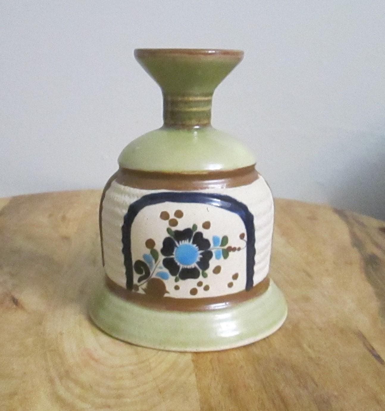 Vintage Vicman Mexico Pottery Bell