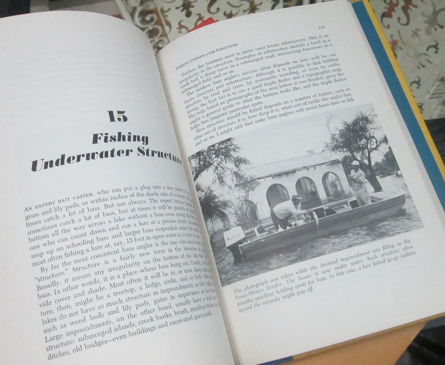 Vintage Fishing Book Fishing for Bass: Modern Tactics and Tackle by A.D. Livingston, 1974 - Thumbnail 3