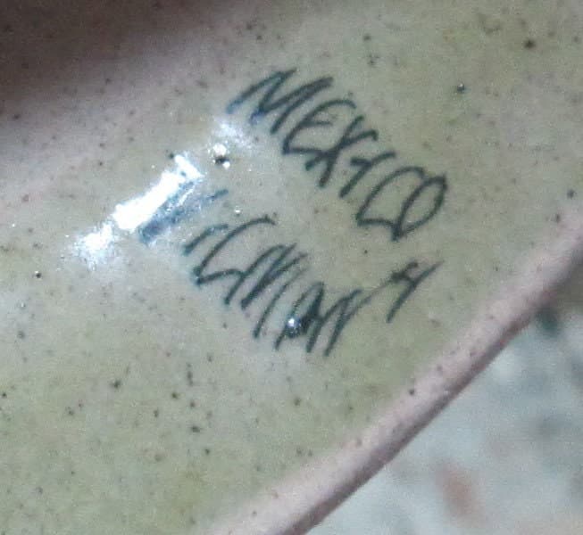Vintage Vicman Mexico Pottery Bell - Thumbnail 3