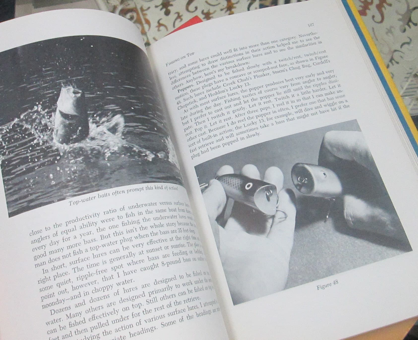 Vintage Fishing Book Fishing for Bass: Modern Tactics and Tackle by A.D. Livingston, 1974 - Thumbnail 2