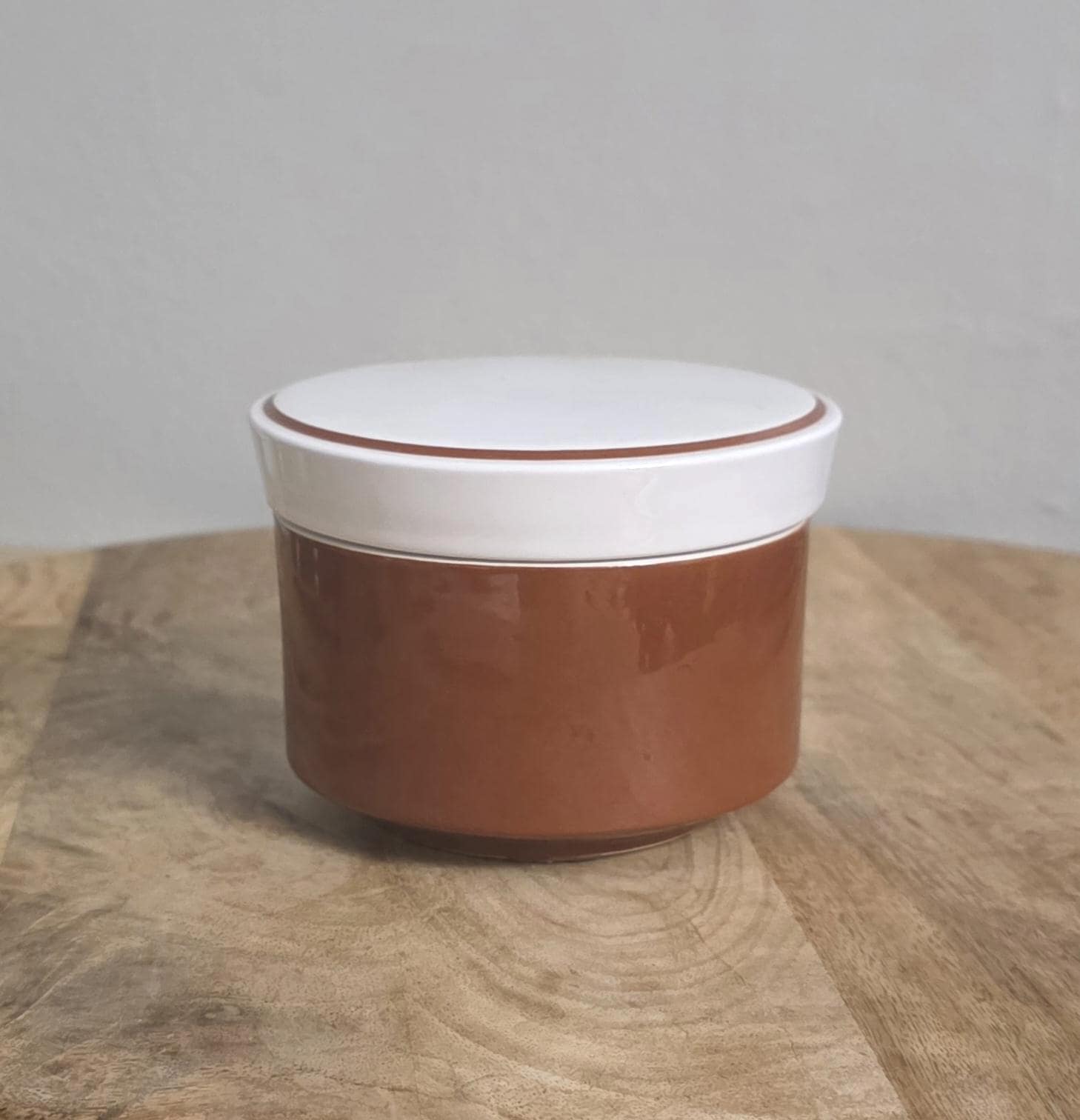 Vintage Mikasa Brown Sugar Bowl