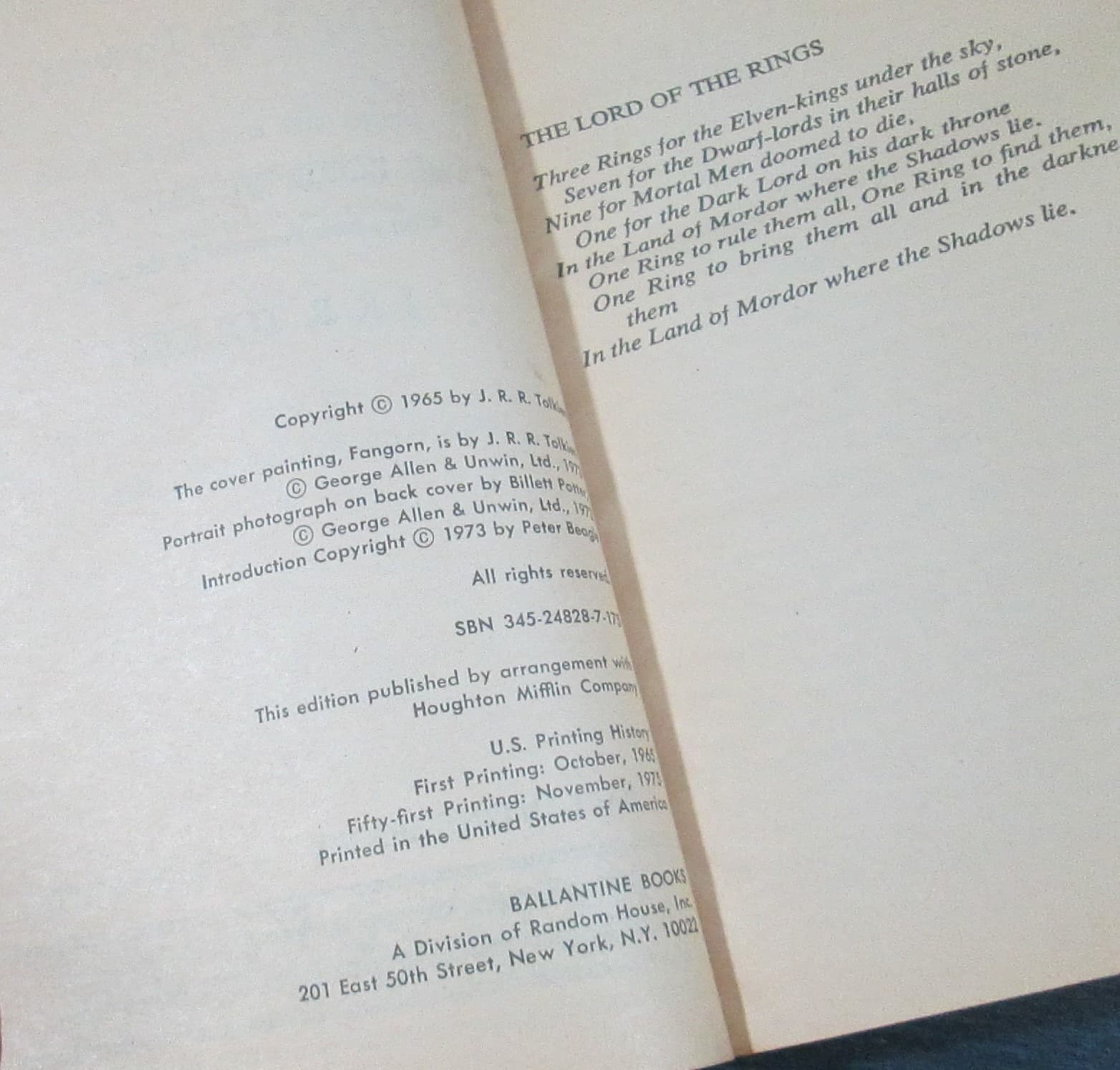 The Two Towers by J.R.R. Tolkien, 1973 - Thumbnail 4