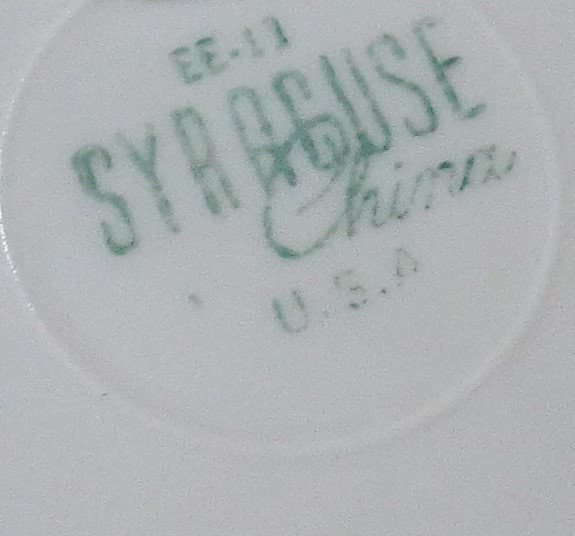 Vintage Syracuse China St. Elmo Pattern Restaurant Ware Bread Plates, Lot of 3 - Thumbnail 2