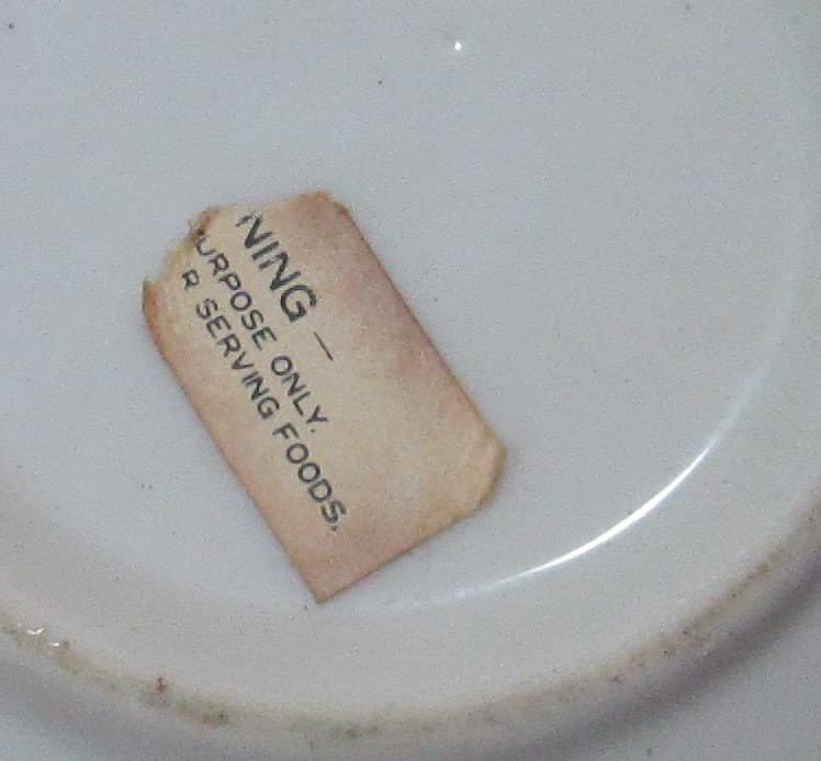 Vintage Chinese Porcelain Enamel Bowl - Thumbnail 2