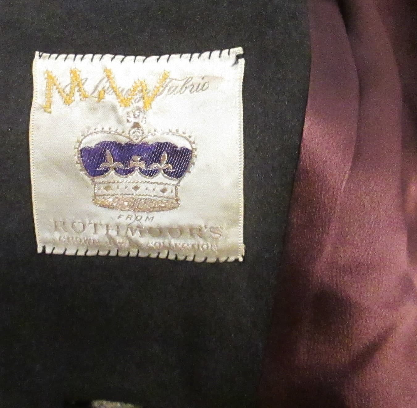 Vintage 1950's Mohair Beaded Coat - Thumbnail 6