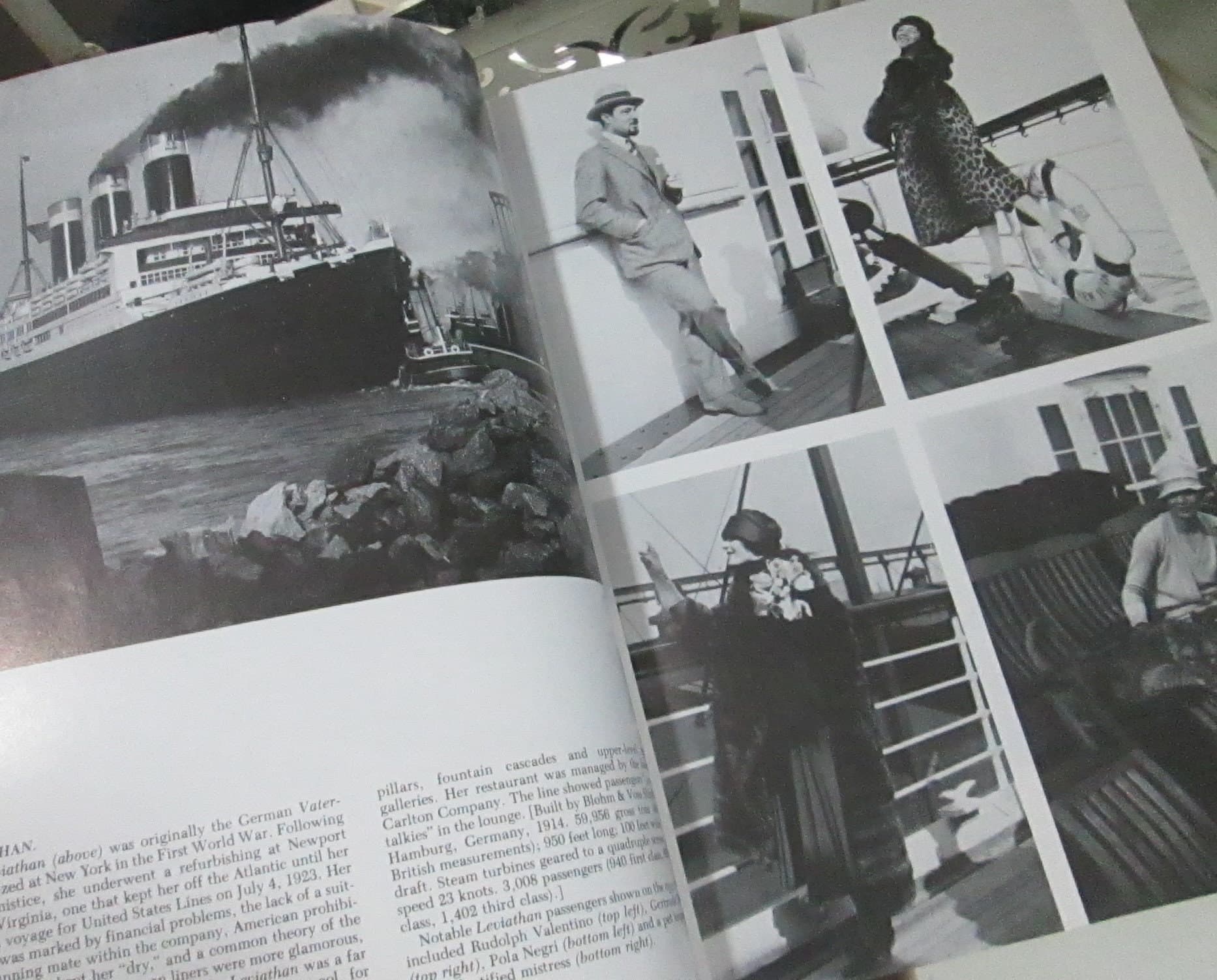 Luxury Liners Book, 1927-1954, Ocean Liner Photos - Thumbnail 6