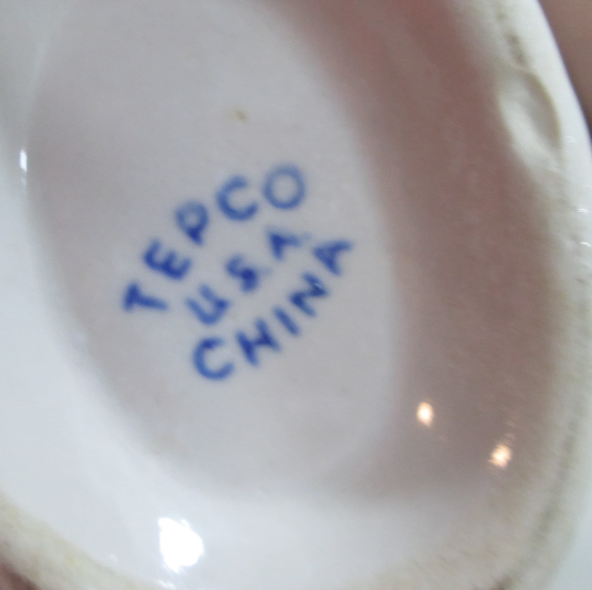 Vintage Tepco China Restaurant Ware Gravy Boat - Thumbnail 2
