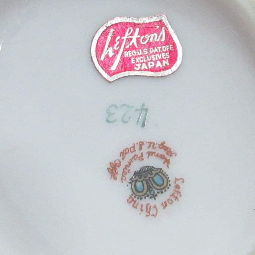 Vintage Lefton China Rose Pitcher - Thumbnail 3