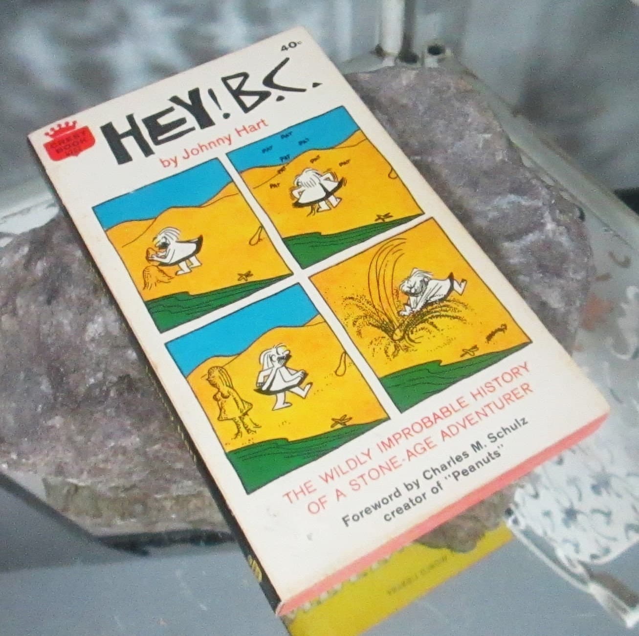 Vintage Paperback Hey! B.C. by Johnny Hart, 1960