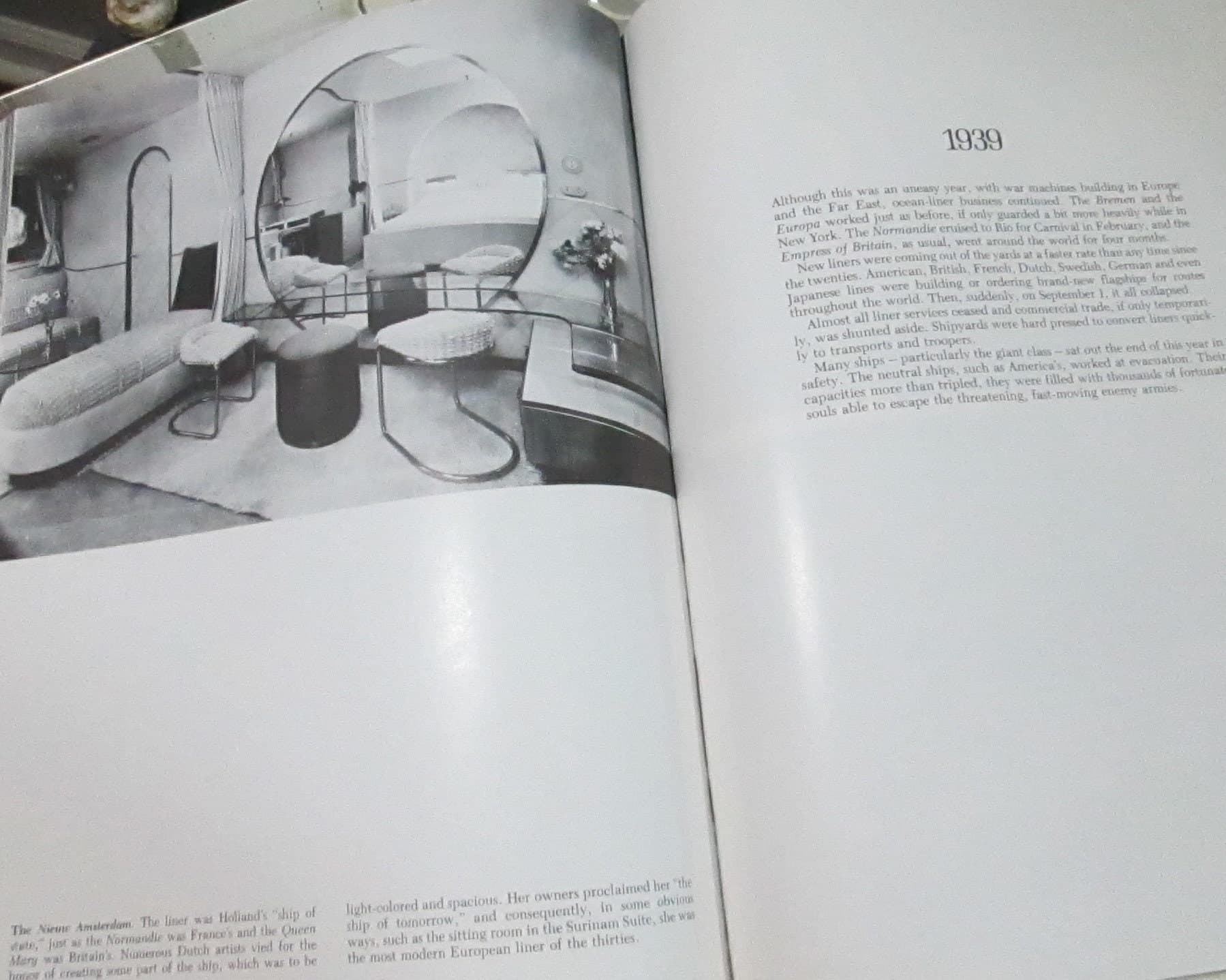 Luxury Liners Book, 1927-1954, Ocean Liner Photos - Thumbnail 4