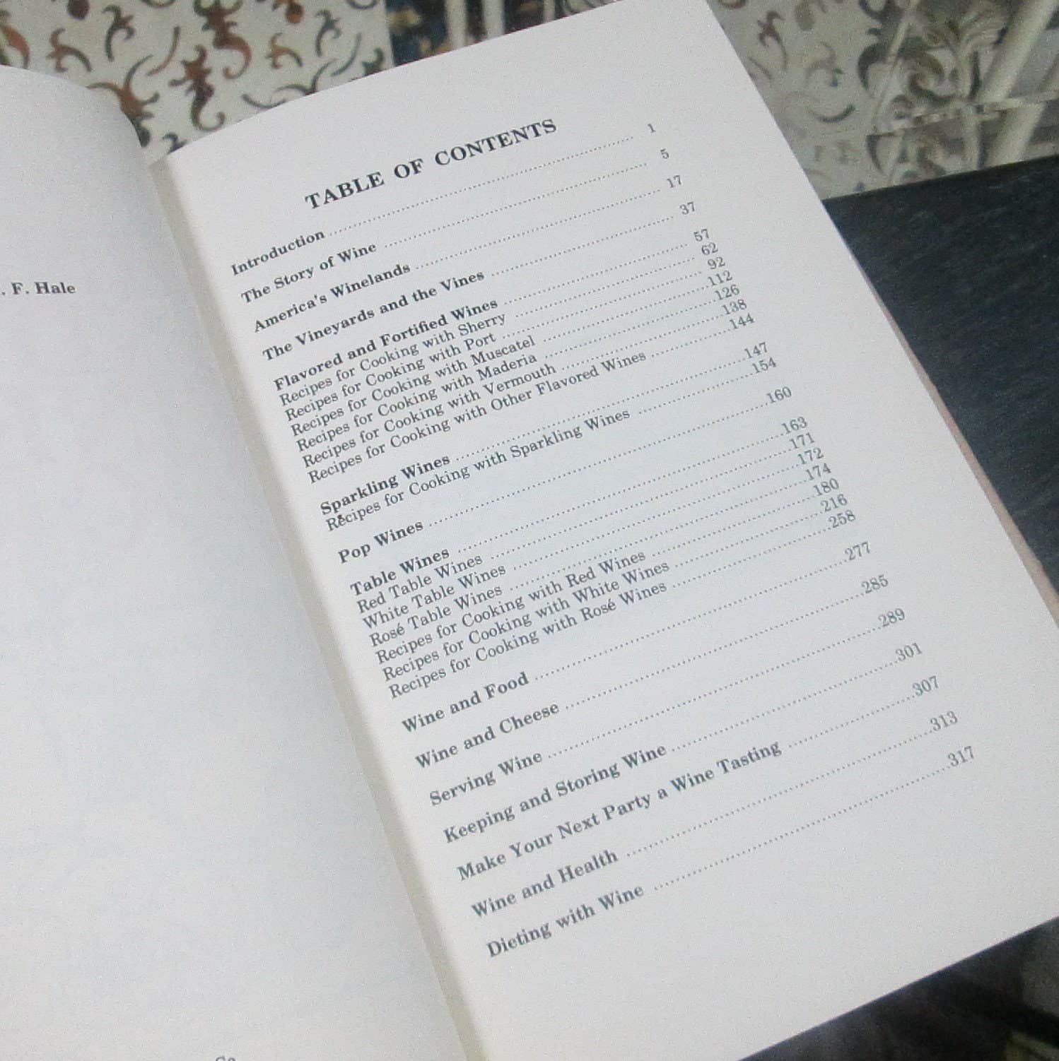 Vintage Edition Wine and Wine Cooking Cookbook by Anne M. Logan, 1972 - Thumbnail 3