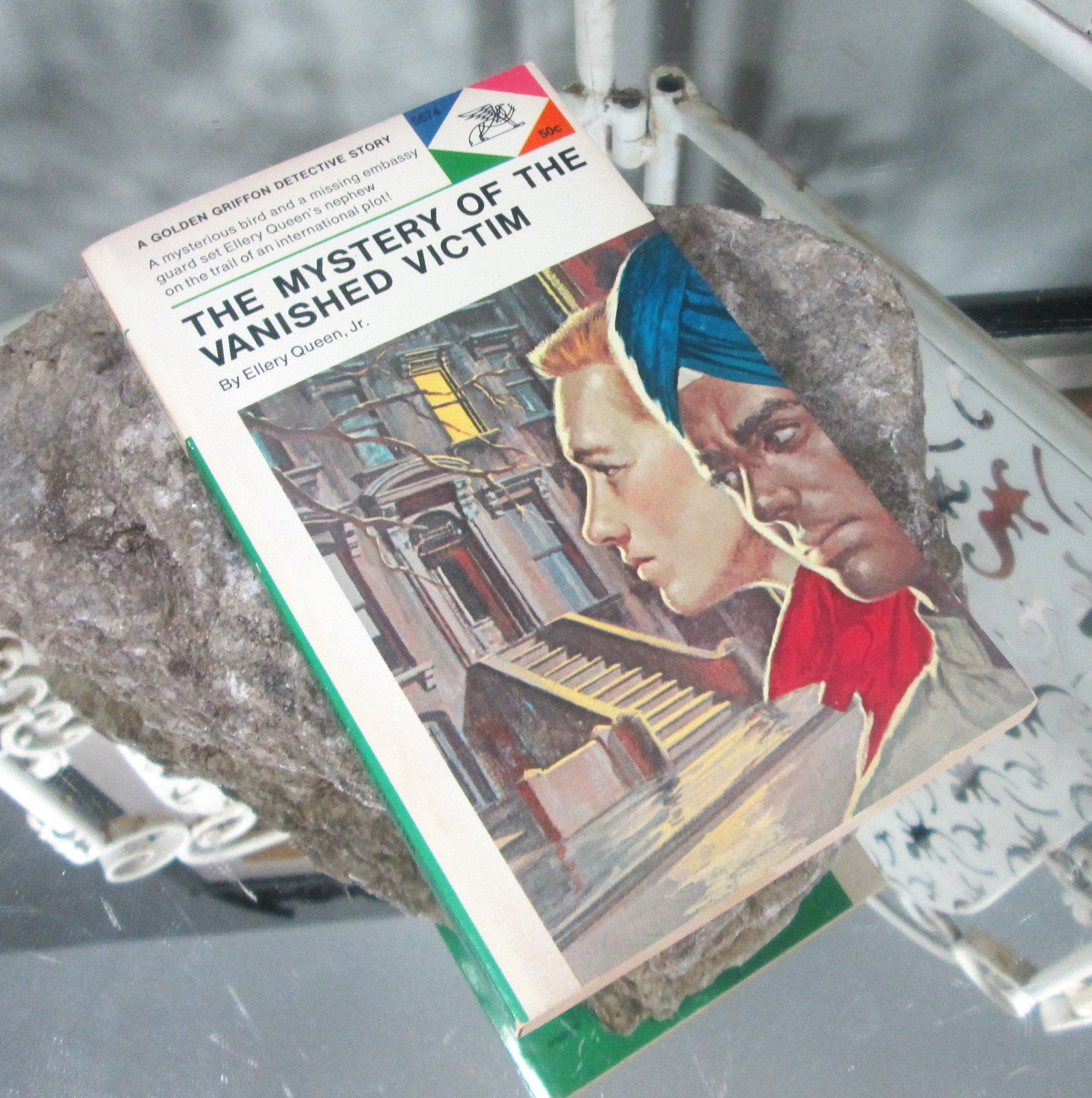 Vintage Ellery Queen Jr Mystery Book: The Mystery of the Vanished Victim, 1962