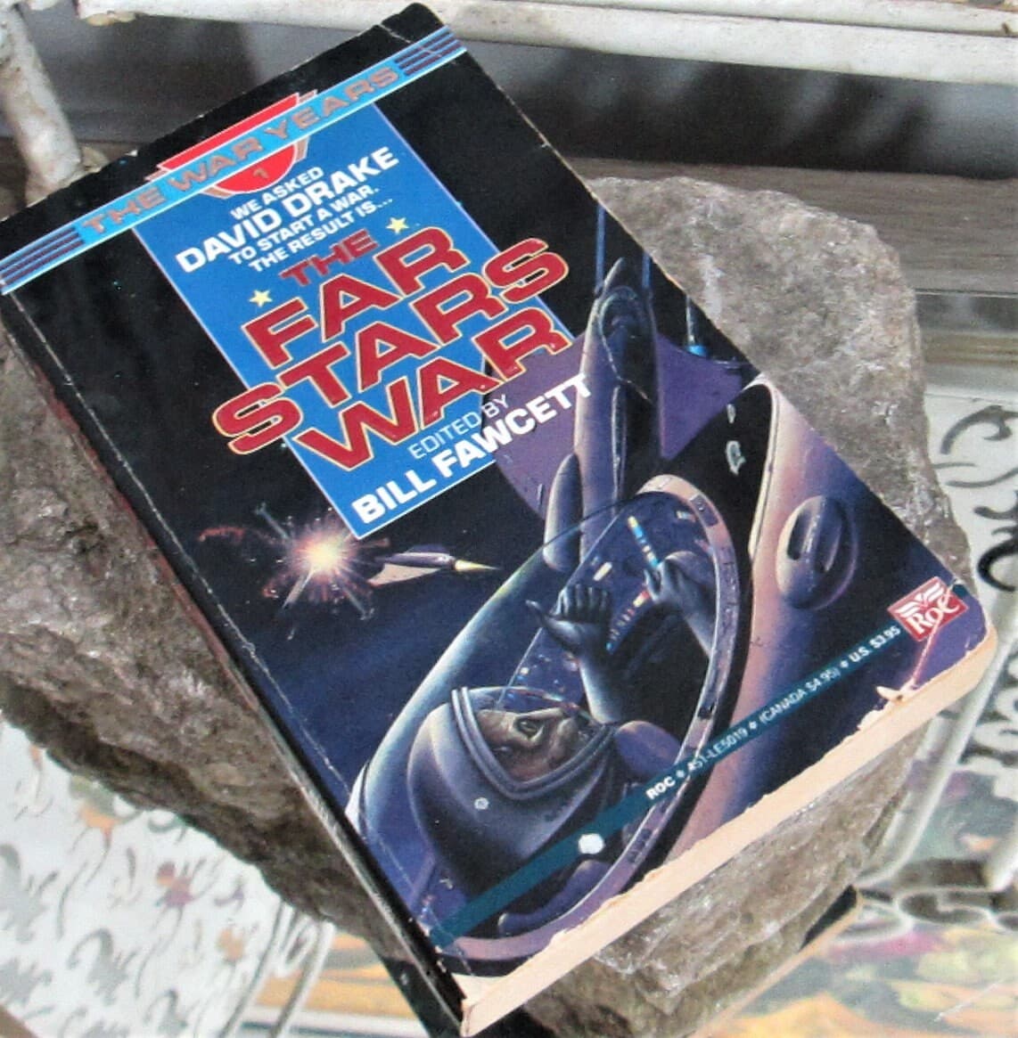Vintage David Drake Sci-Fi Paperback The Far Stars War, 1990