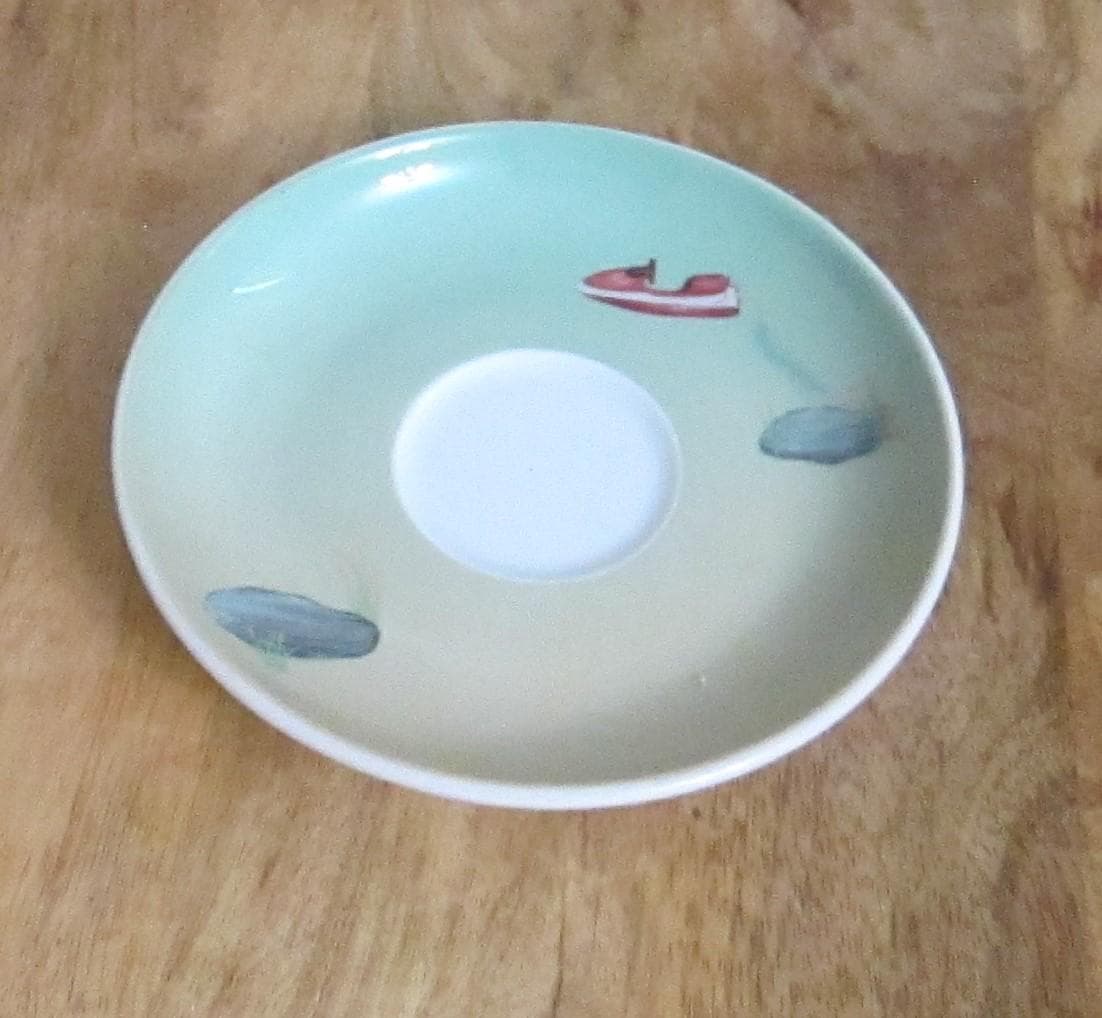 Seltmann Weiden Jet-Skiing Pattern Cup and Saucer - Thumbnail 4