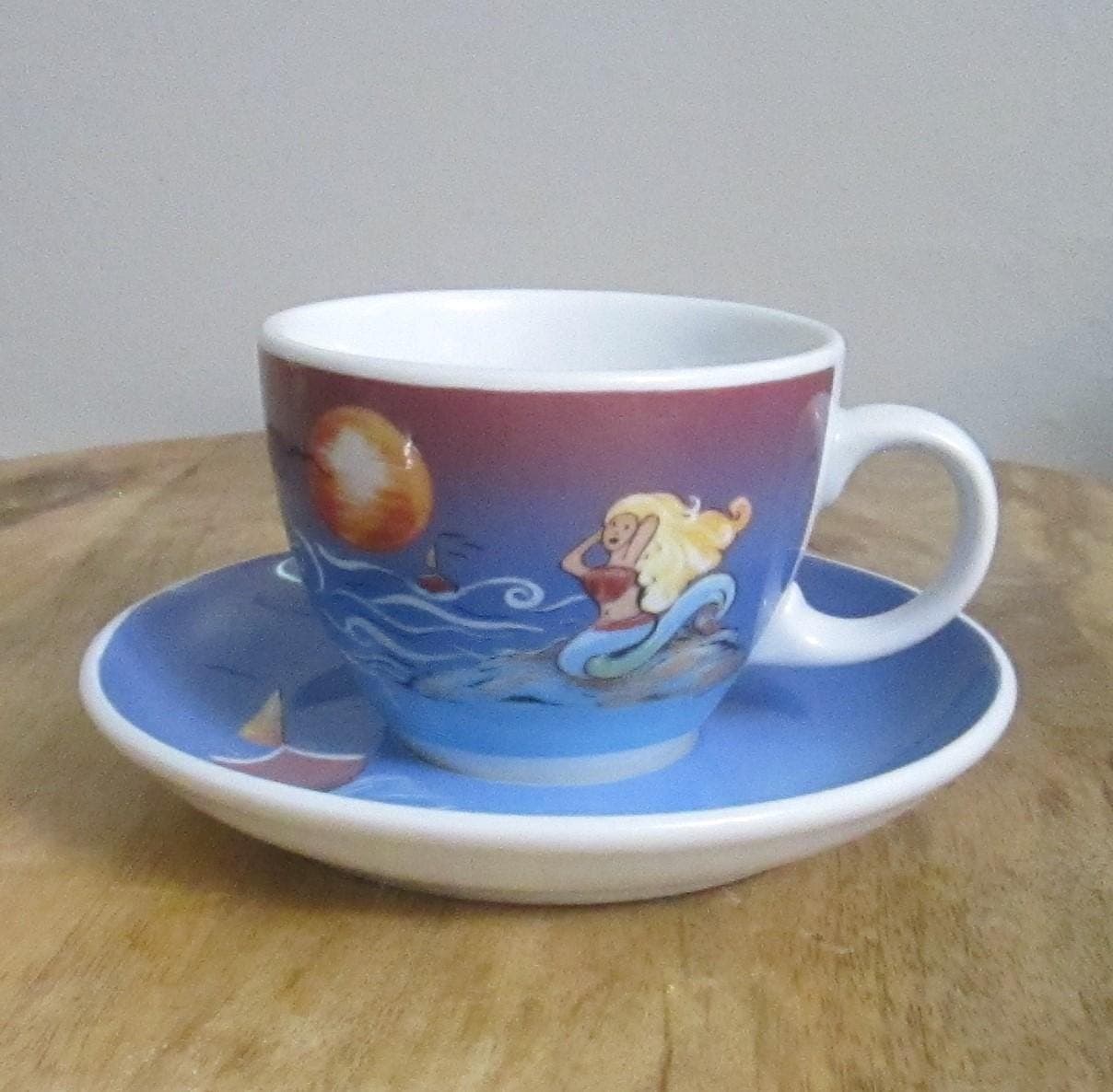 Seltmann Weiden Mermaid Cup and Saucer