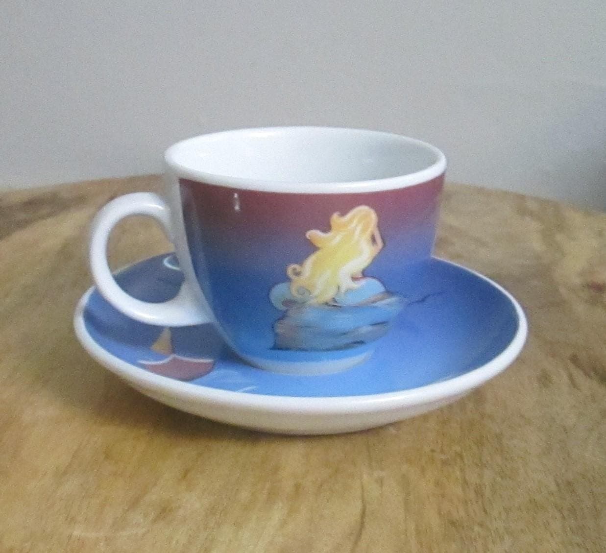 Seltmann Weiden Mermaid Cup and Saucer - Thumbnail 2