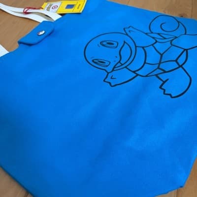 Pokemon x Target 30th Anniversary Squirtle Reusable Tote Bag NEW FAST SHIP - Thumbnail 2