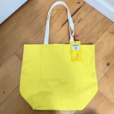 Pokemon x Target 30th Anniversary Pikachu Tote Bag NEW FAST SHIP - Thumbnail 4