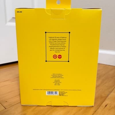RARE Pokemon x Target 30th Anniversary Pikachu Wireless Headphones NEW FAST SHIP - Thumbnail 4