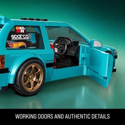 Hot Wheels Mattel Brick Shop Custom ’90 Honda Civic EF - NEW FAST SHIP - Thumbnail 4