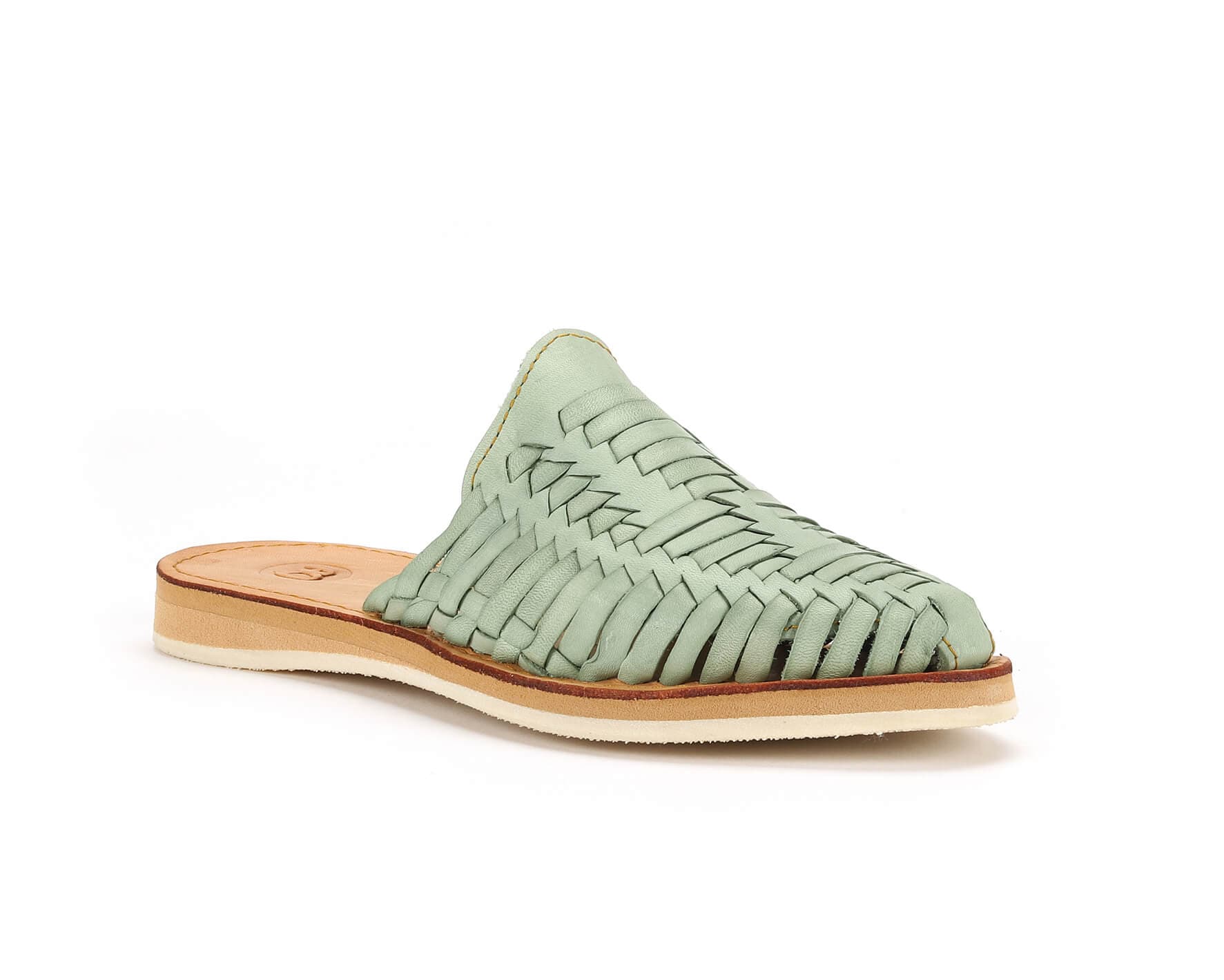 Marbella Huarache Slip-On Teal - 10.5