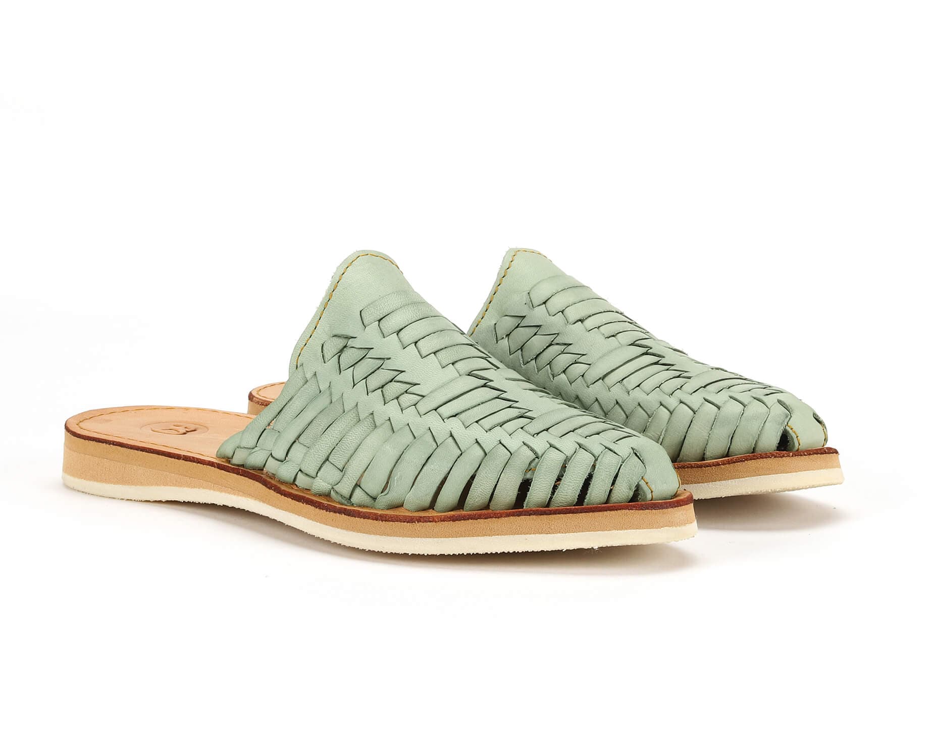 Marbella Huarache Slip-On Teal - 10.5 - Thumbnail 2