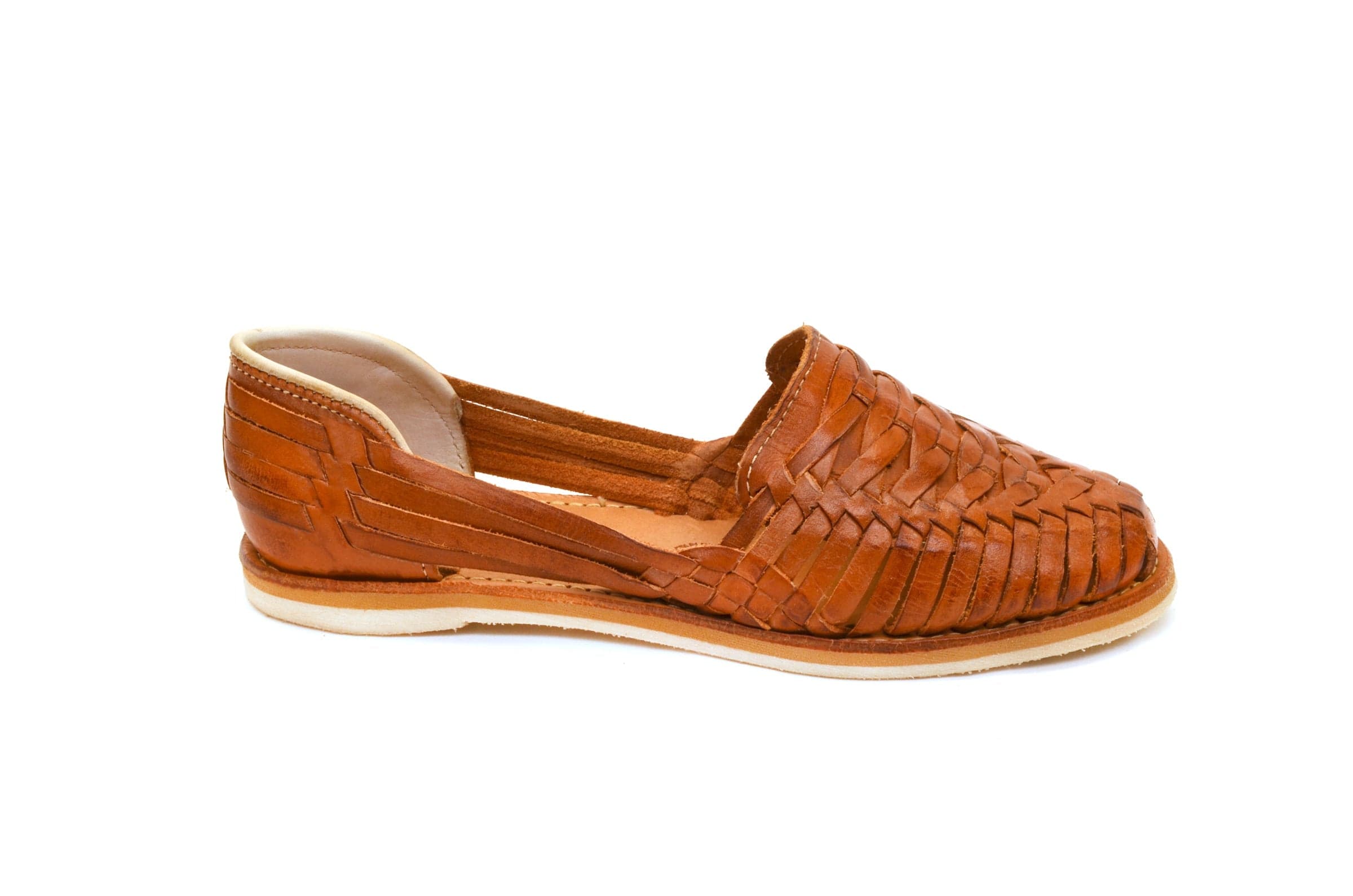 Cross Woven Huarache Walnut - 8.5 - Thumbnail 3