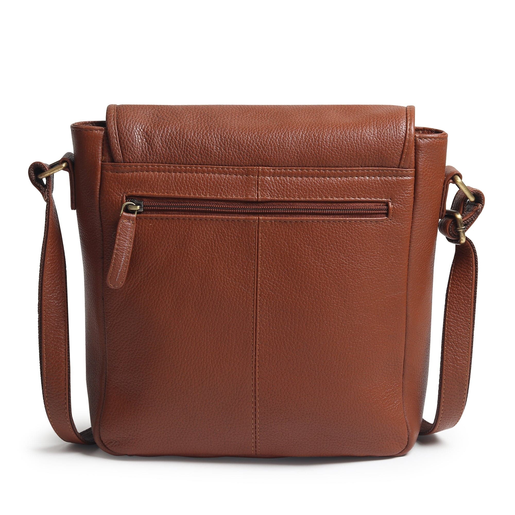 Leather Crossbody Bag for Travel Work - Thumbnail 10