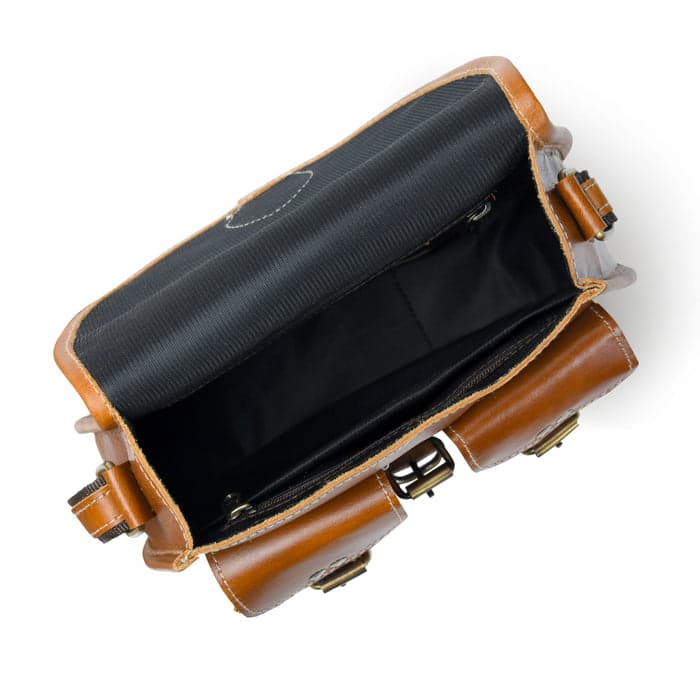 2-Pocket Leather Sling For Women - Thumbnail 5