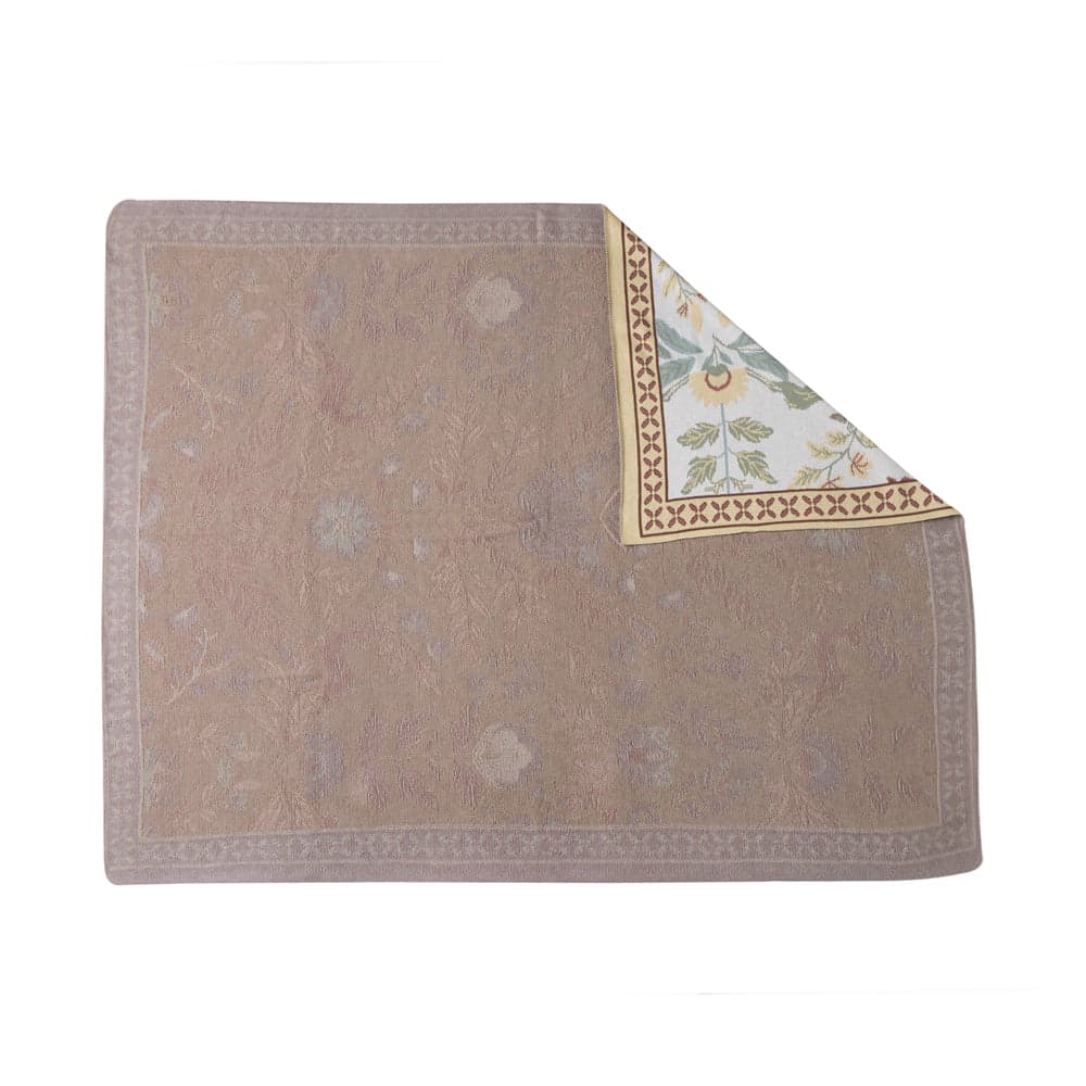 Myra Wildflower Haven Cotton Throw in Garden Ivory - Garden Ivory - Thumbnail 3