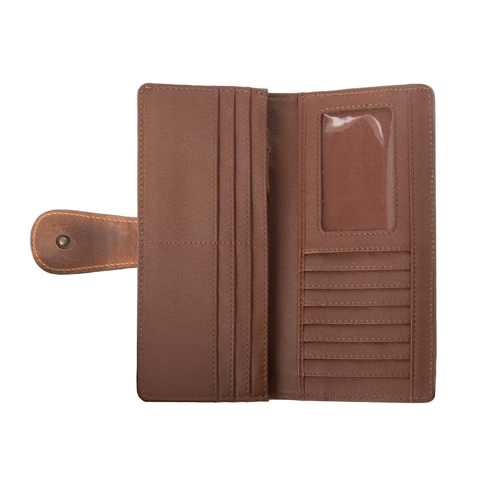 Myra Cedarbar Hairon Leather Women’s Wallet in Honey Drift - Honey Drift - Thumbnail 4