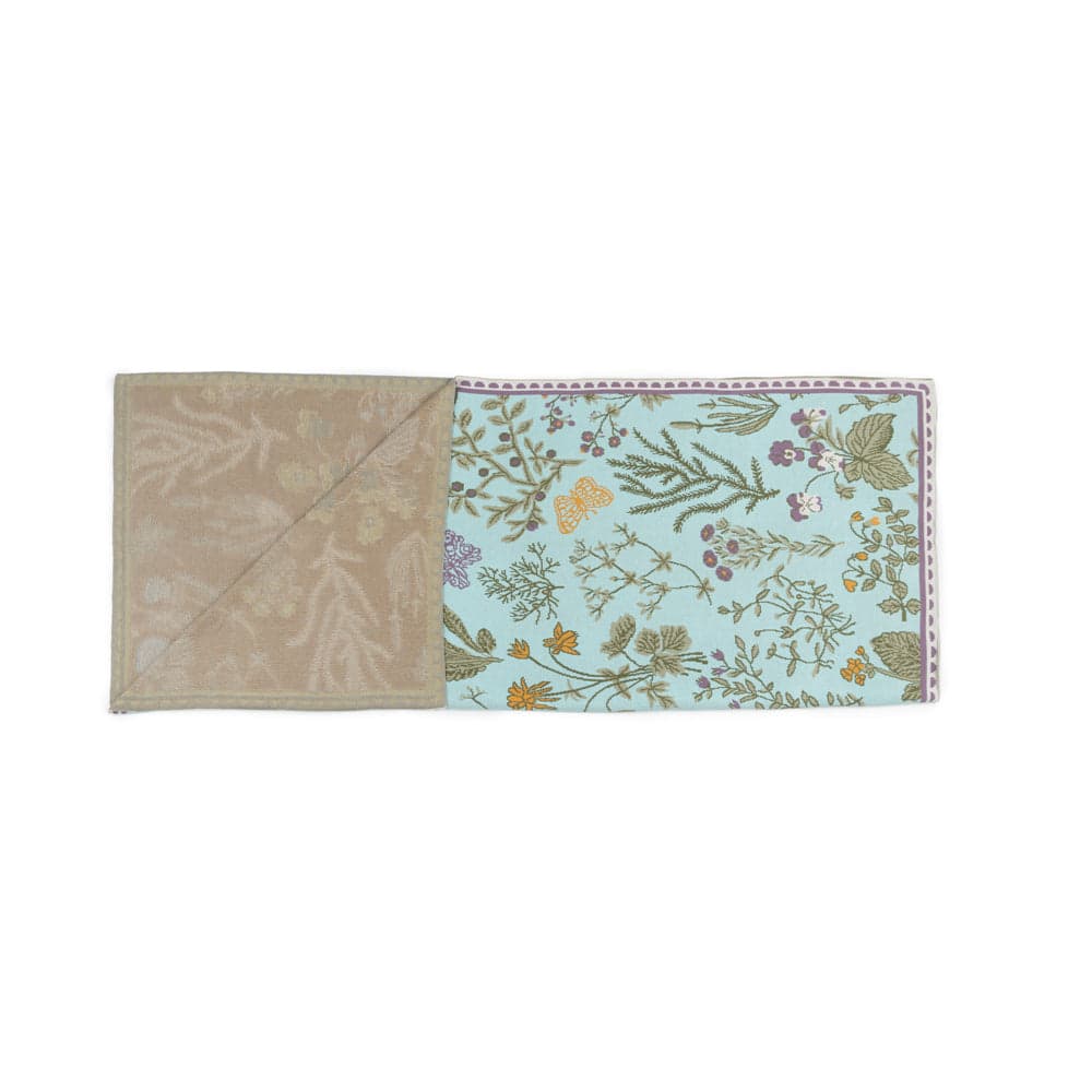 Myra Western Skies Meadow Throw in Mesa Aqua - Mesa Aqua - Thumbnail 3