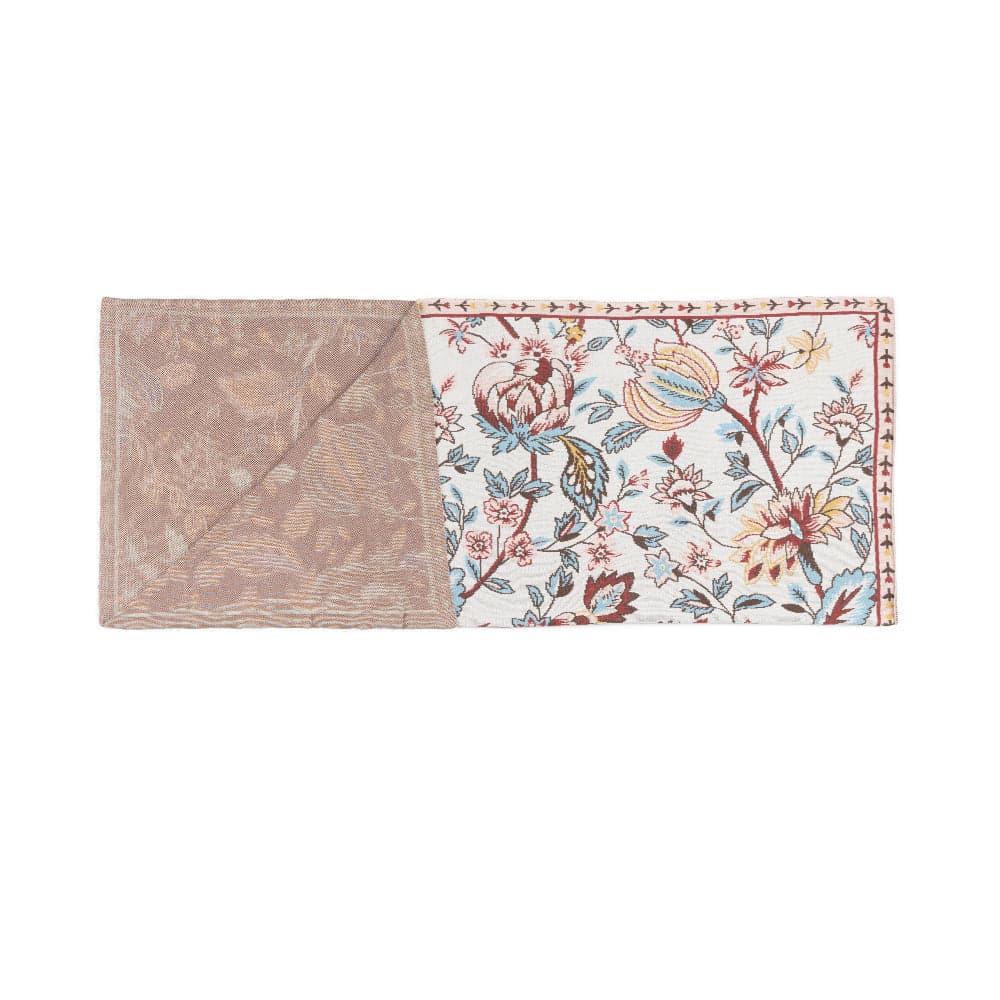Myra Copper Meadow Floral Throw in Desert Bloom - Desert Bloom - Thumbnail 3