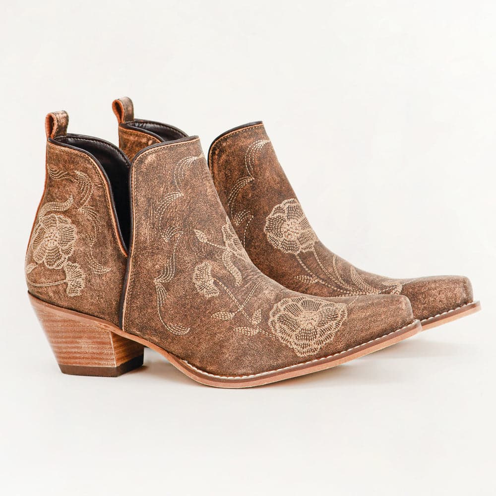 Loyal West South West Booties Brown Calfskin - 8 - Thumbnail 2