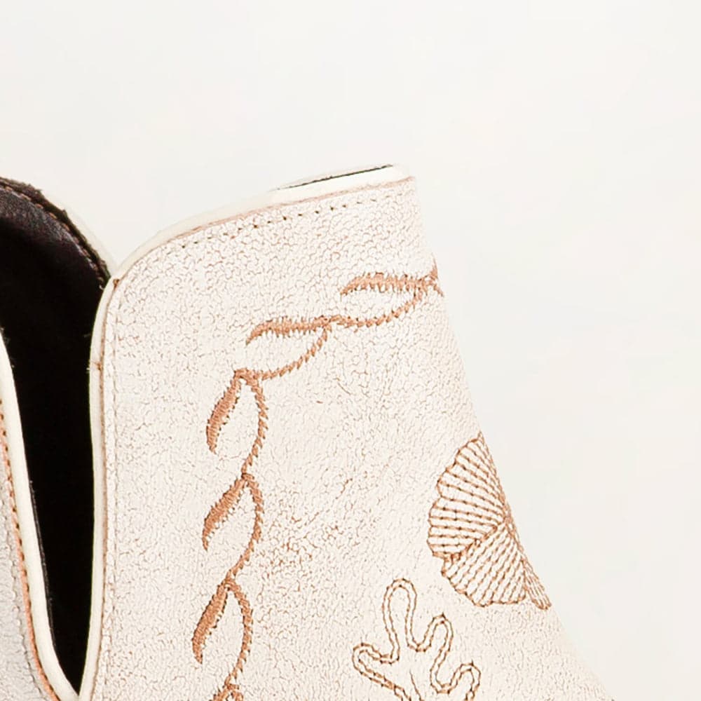 Loyal West South West Booties White Calfskin - 10 - Thumbnail 5