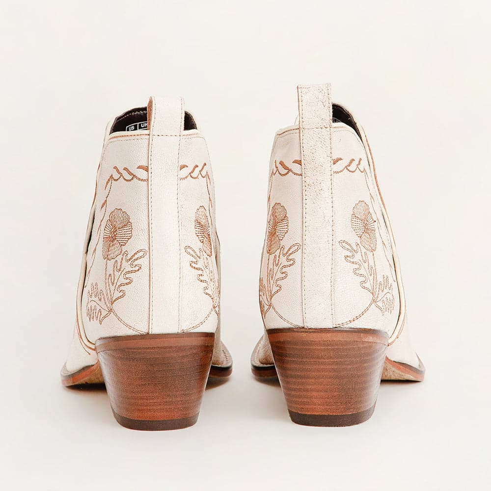Loyal West South West Booties White Calfskin - 8 - Thumbnail 4