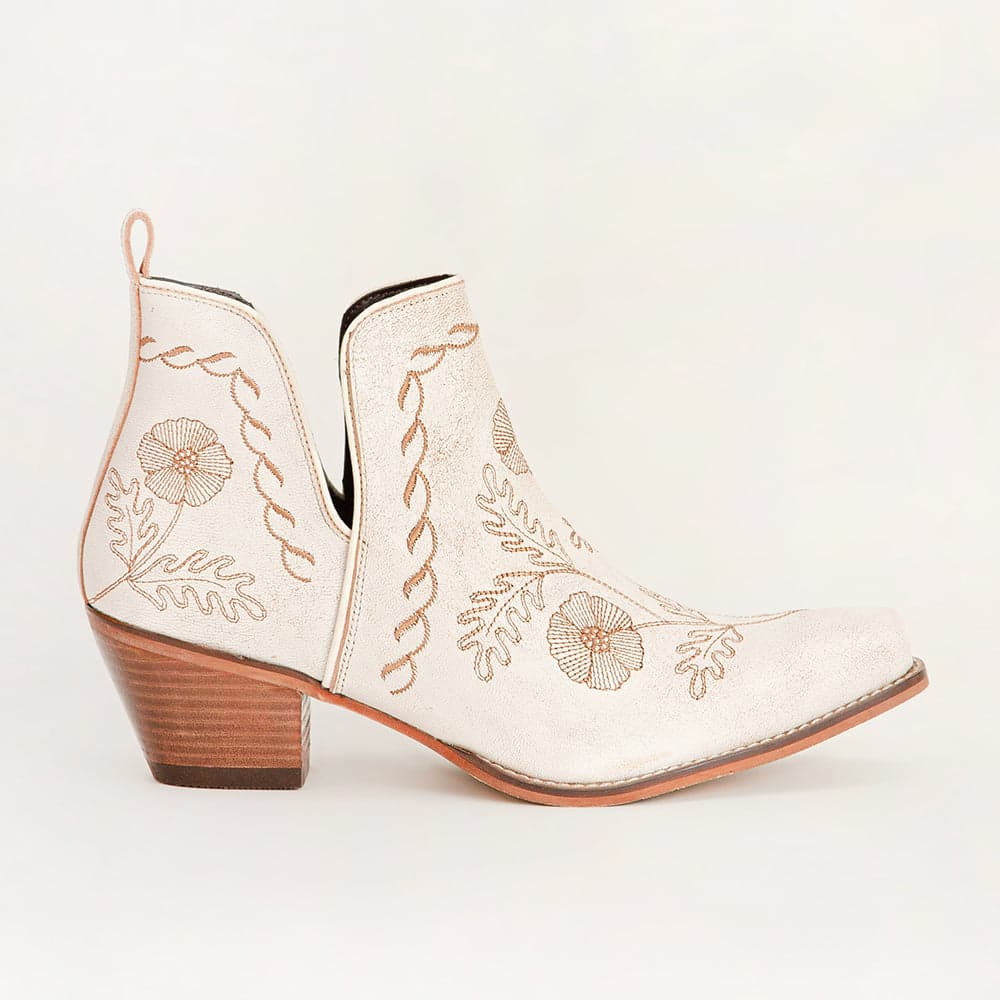 Loyal West South West Booties White Calfskin - 9 - Thumbnail 3