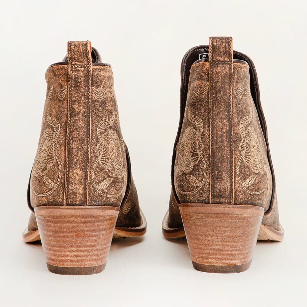 Loyal West South West Booties Brown Calfskin - 10 - Thumbnail 4