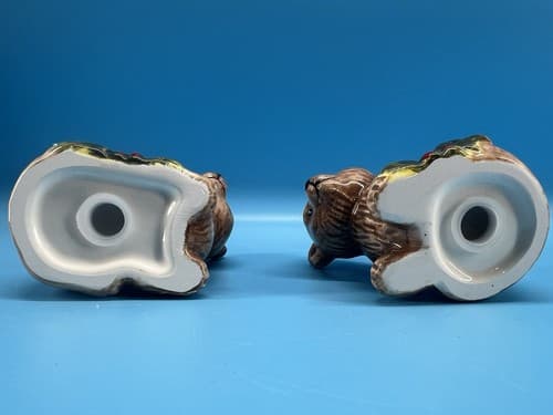 Ceramic Bear Salt & Pepper Shakers Set 3" - Thumbnail 7