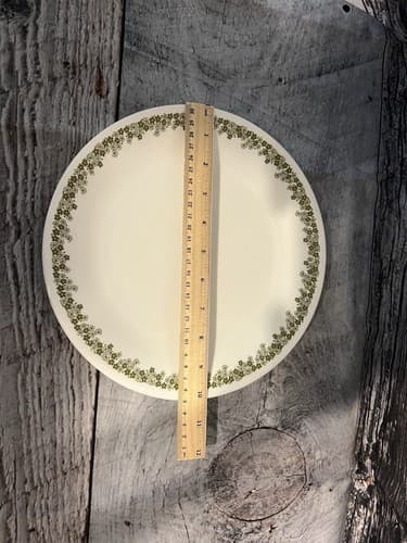 Vintage Corelle "Crazy Daisy" dinnerware six pieces - Thumbnail 3