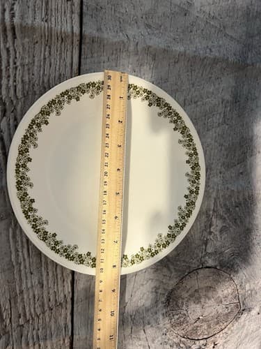 Vintage Corelle "Crazy Daisy" dinnerware six pieces - Thumbnail 4