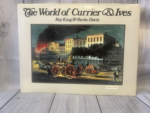 Excellent! The World of Currier & Ives Roy King Burke Davis Book 1968 reprint - Thumbnail 2