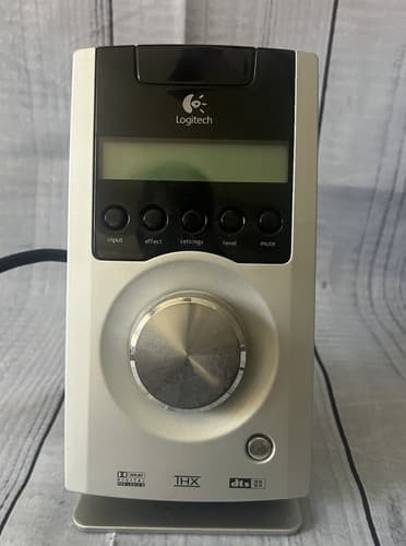 Logitech Z-5500 Control Pod THX Dolby DTS 5.1 Speaker System-Untested For Parts