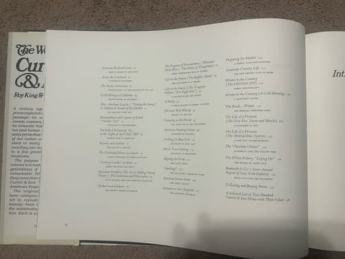 Excellent! The World of Currier & Ives Roy King Burke Davis Book 1968 reprint - Thumbnail 8