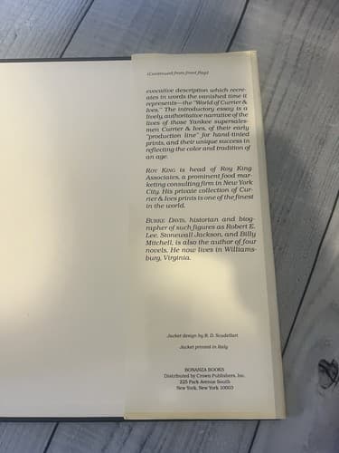 Excellent! The World of Currier & Ives Roy King Burke Davis Book 1968 reprint - Thumbnail 4