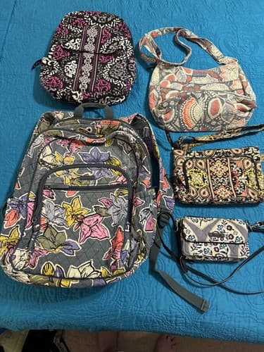 Vera Bradley Lot Of 5 pieces~SOLD AS IS