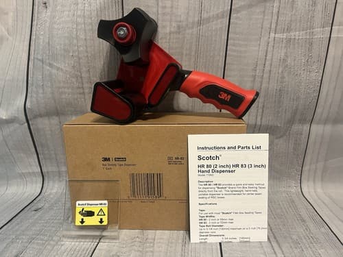 Scotch® Box Sealing Tape Dispenser HR83, 3 in, - Thumbnail 2