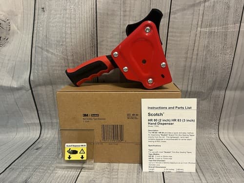 Scotch® Box Sealing Tape Dispenser HR83, 3 in, - Thumbnail 3