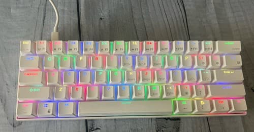 RK ROYAL KLUDGE RK61 Wired Mechanical Gaming Keyboard