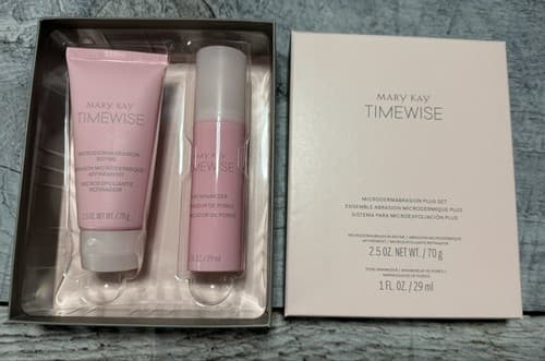MARY KAY TimeWise Microdermabrasion Plus Set Pore Minimizer & Refine NEW